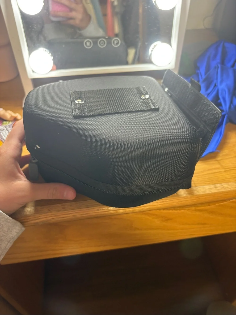 Canon DSLR Camera with Black Body and Black 18-55mm Lens